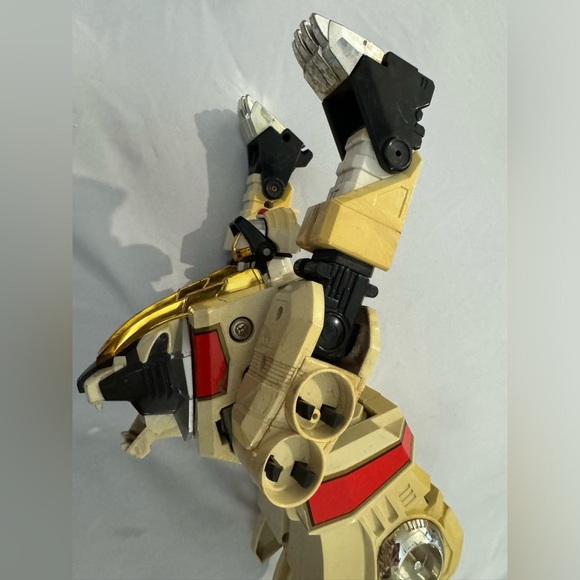 1994 Bandai Mighty Morphin Power Rangers White Tigerzord Action Figure - Picture 6 of 16